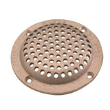 Perko Thru-Hull Round Strainer, Cast Bronze, Marine UL Listed — Quality Boat Parts