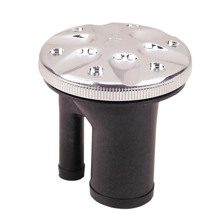 Perko Vented Deck Fill, 1-1/2 in Hose, 5/8 in Vent, Straight Neck — Quality Boat Parts