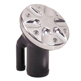 Perko Vented Deck Fill, 1-1/2 in Hose, Angled Neck, Chrome Plated Bronze Cap — Quality Boat Parts