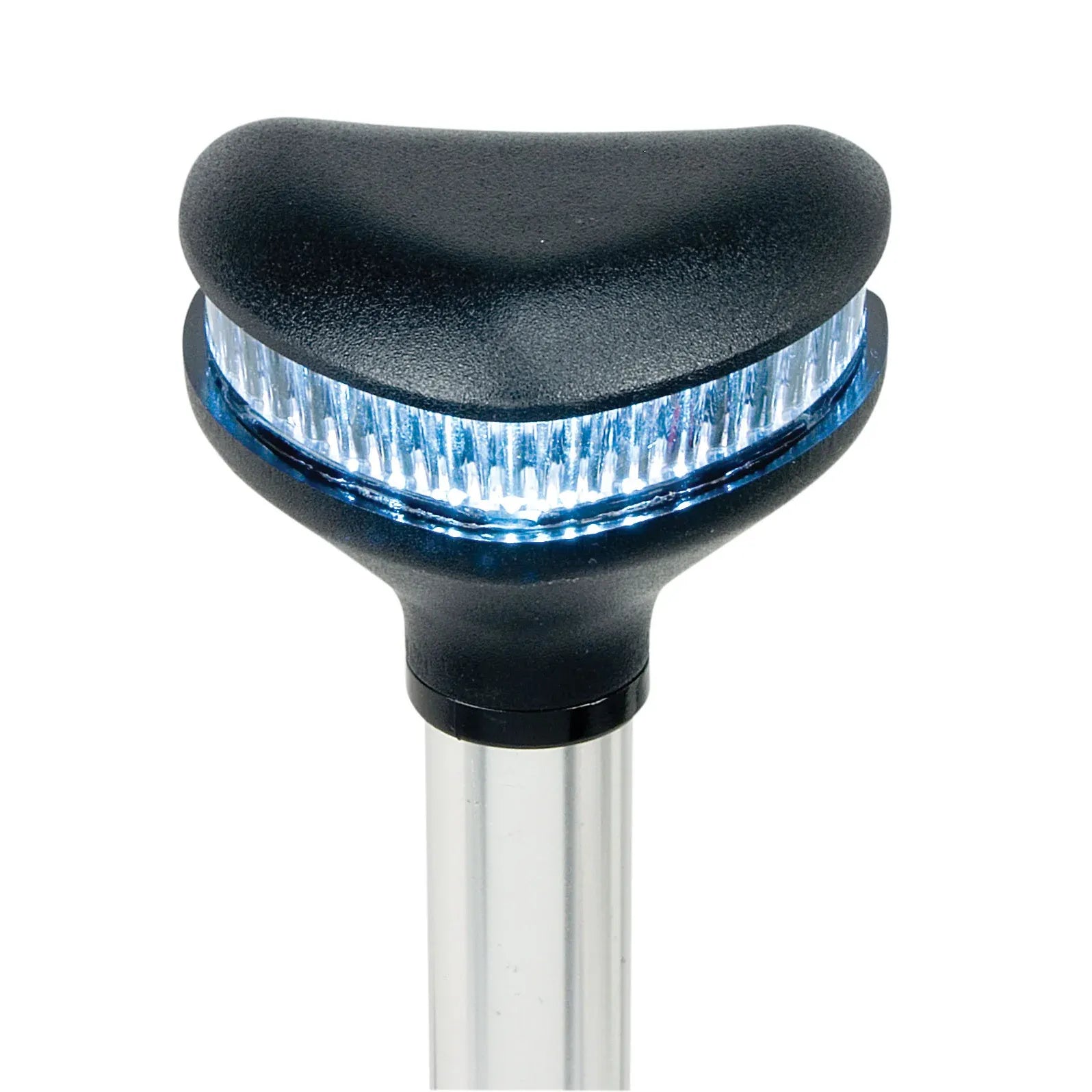 Perko Stealth Series LED Universal Replacement All-Round Pole Light, 12V, 2-Mile, 40° Adjustable Head — Quality Boat Parts