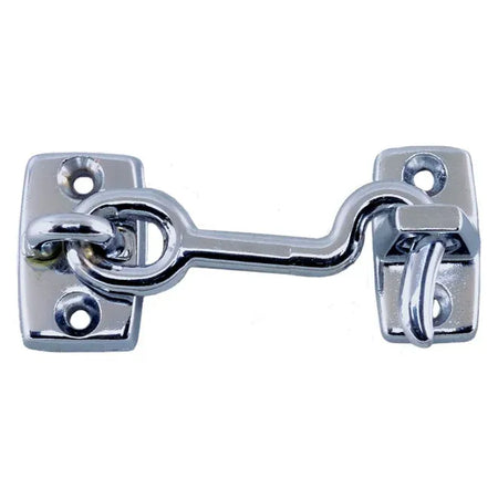 Perko Cabin Door Hook, Chrome Plated Zinc Alloy, #6 Screws — Quality Boat Parts