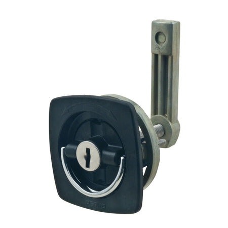 Perko 0931 Flush Lock with 2 Keys, 2 in Hole, 1/4 to 1-1/8 in Door — Quality Boat Parts