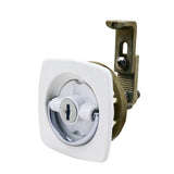 Perko 0931 Flush Lock with 2 Keys, 2 in Hole, 1/4 to 1-1/8 in Door — Quality Boat Parts
