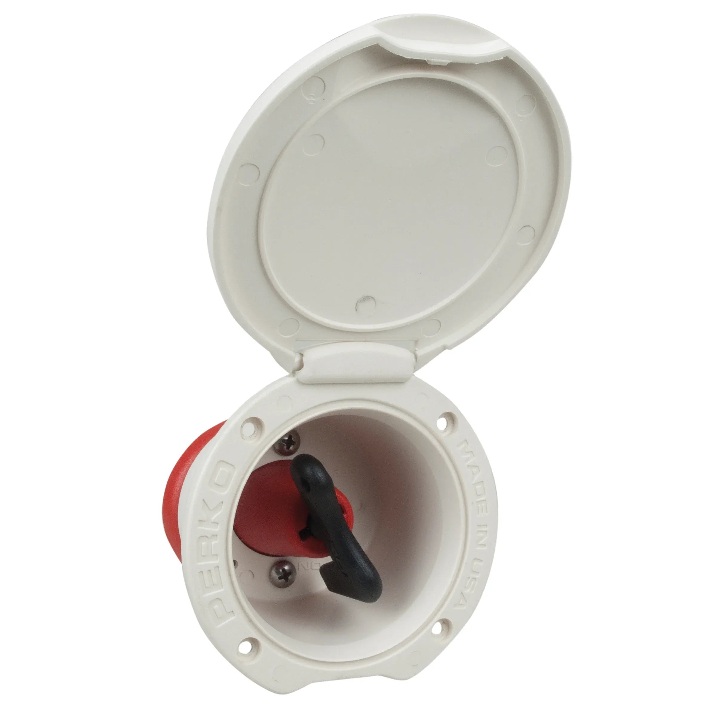 Perko Single Battery Disconnect Switch, 6-32V, 140A Continuous, Ignition Protected — Quality Boat Parts