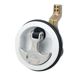 Perko Surface Mount T-Handle Latch, Non-Locking, 2-1/2 in Hole, 1/8-3/4 in Surfaces — Quality Boat Parts
