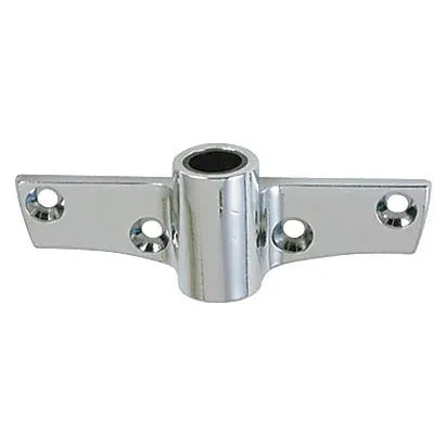 Perko 1187 Side Mount Rowlock Sockets, For 1227, 1262 or 1267 Rowlock Horns, 4 in Length, 1-1/4 in Depth, #10 Screw — Quality Boat Parts