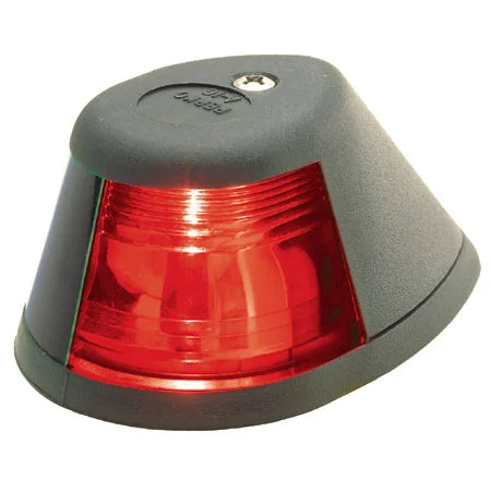 Perko Fig. 0253 Horizontal Mount Side Lights, 12V, USCG 2nm, Red and Green Lenses — Quality Boat Parts