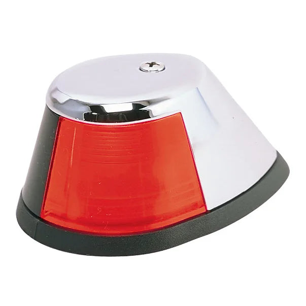 Perko Fig. 0253 Horizontal Mount Side Lights, 12V, USCG 2nm, Red and Green Lenses — Quality Boat Parts