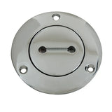 Perko 0528 Unmarked Pipe Deck Fill, Cast Bronze, Key and O-Ring — Quality Boat Parts