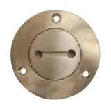 Perko 0528 Unmarked Pipe Deck Fill, Cast Bronze, Key and O-Ring — Quality Boat Parts