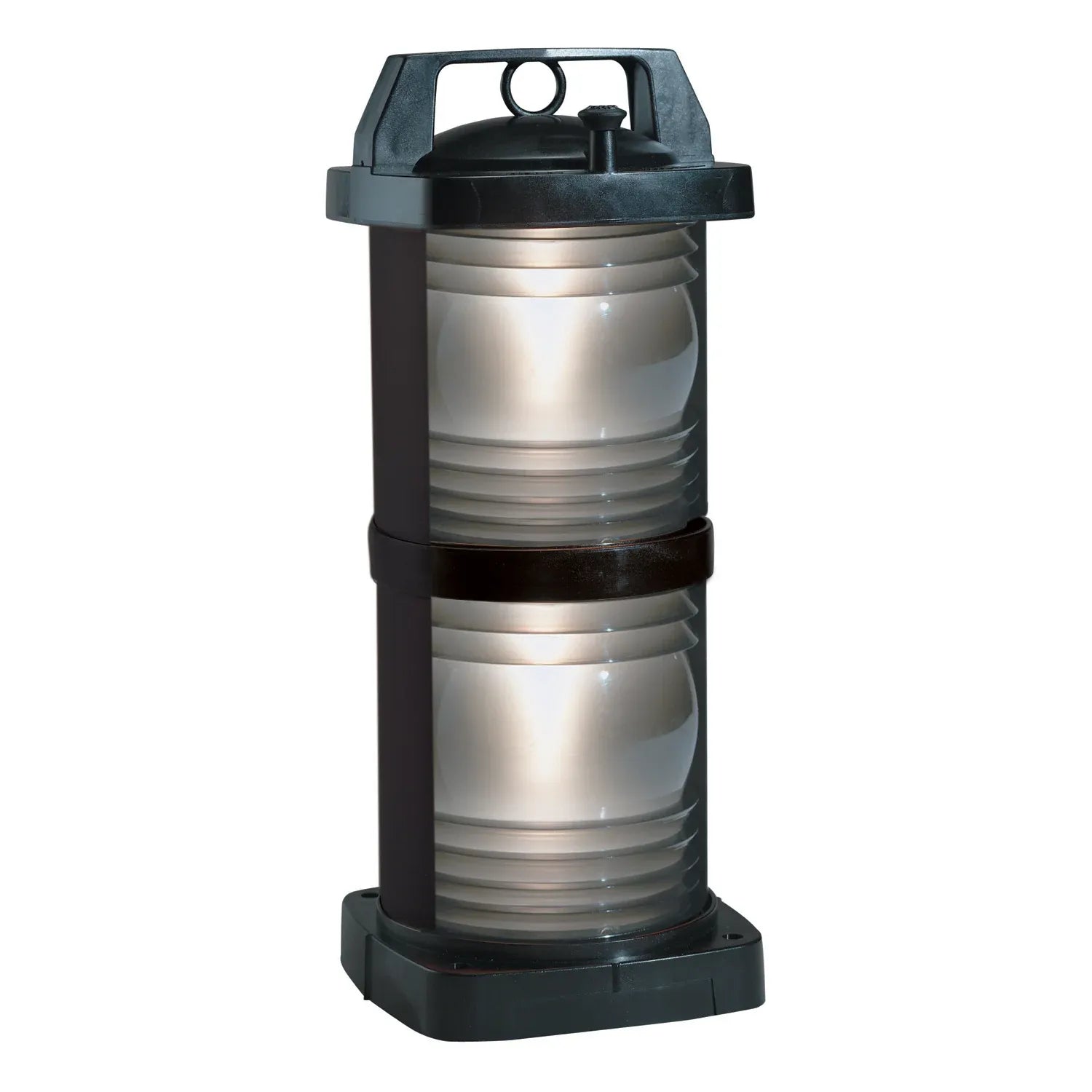 Perko Fig. 1366 Double Lens Navigation Light, Over 20m, 3 NM, 135°, Black Polycarbonate — Quality Boat Parts