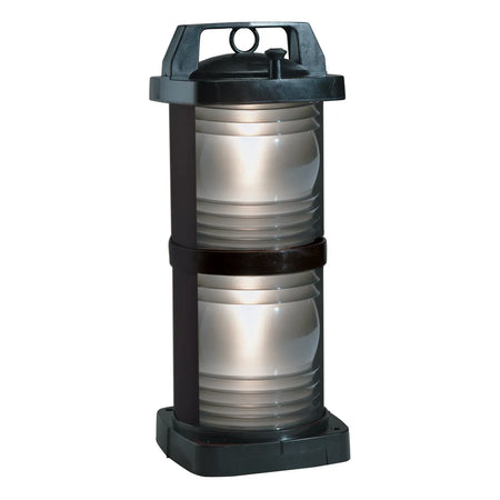 Perko Fig. 1366 Double Lens Navigation Light, Over 20m, 3 NM, 135°, Black Polycarbonate — Quality Boat Parts