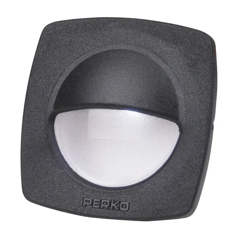 Perko 1074 LED Utility Light with Snap-On Front Cover, 12V, Flush Mount — Quality Boat Parts