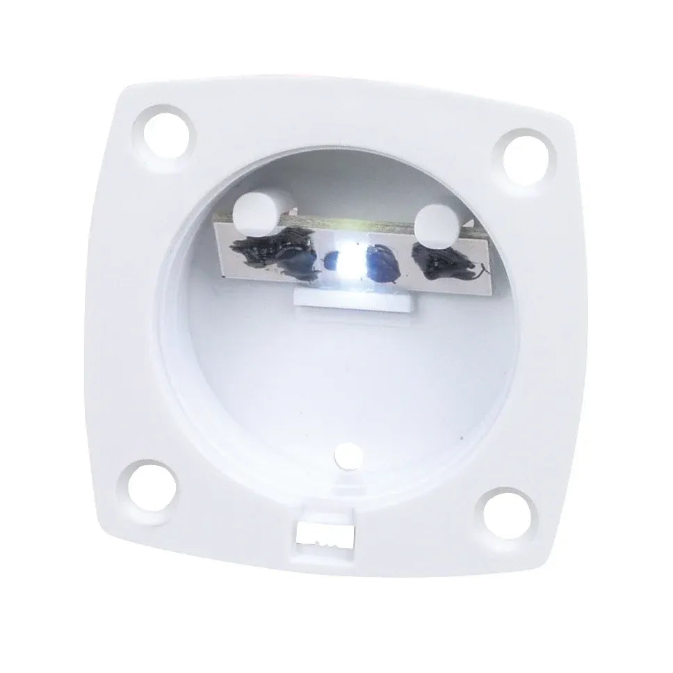 Perko 1074 LED Utility Light with Snap-On Front Cover, 12V, Flush Mount — Quality Boat Parts