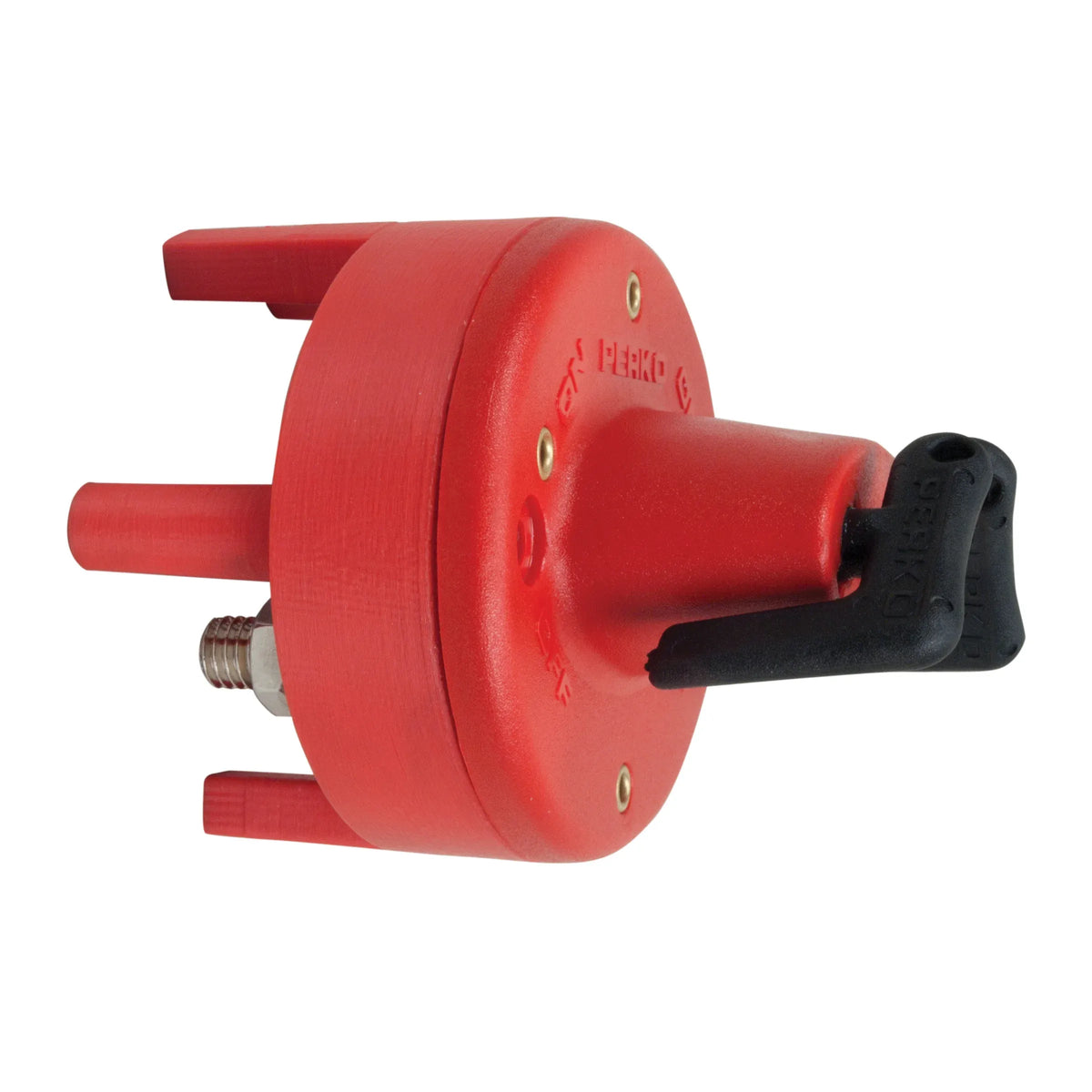 Perko 8521 Dual Battery Selector Switch, 6-32VDC, 140A, Ignition Protected — Quality Boat Parts