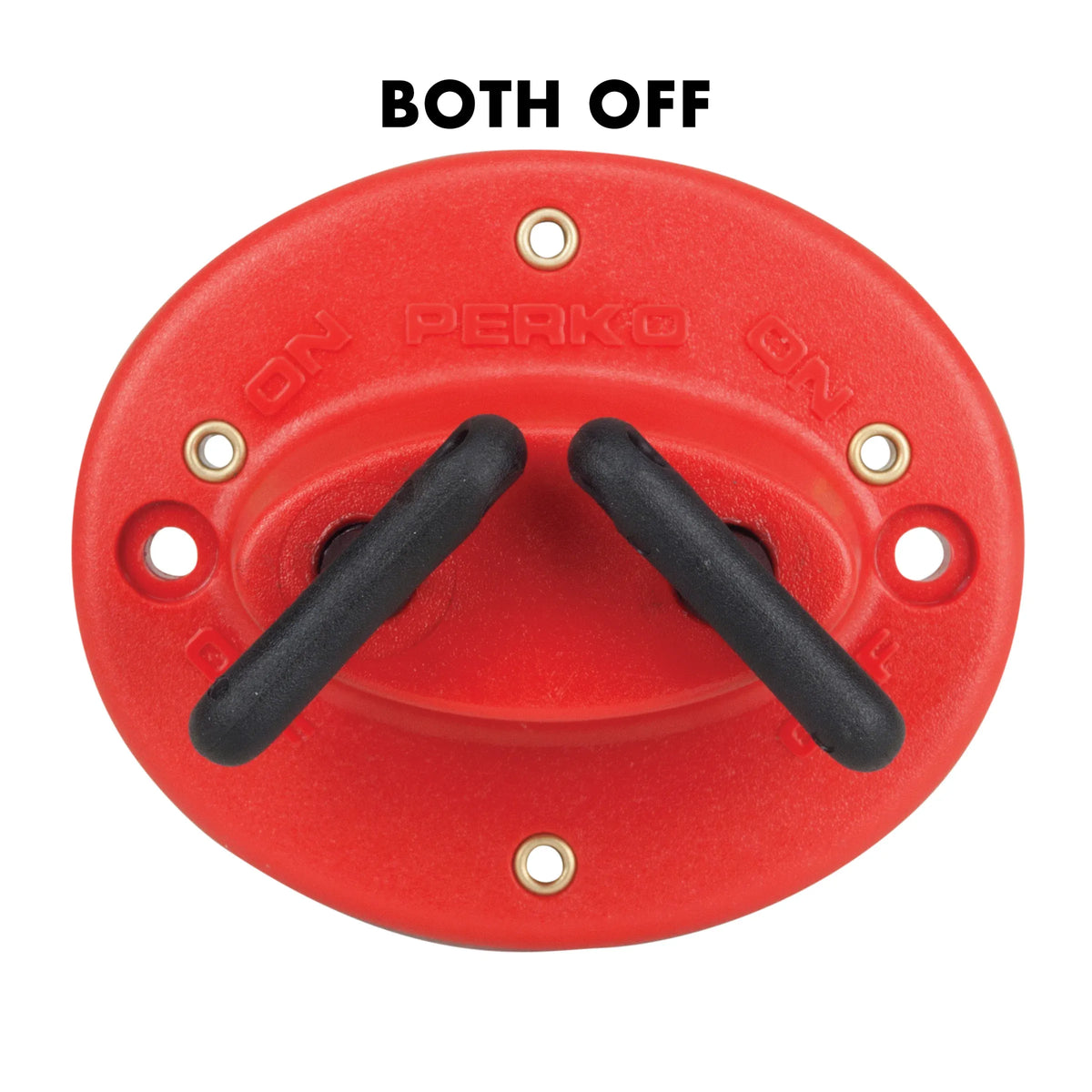 Perko 8521 Dual Battery Selector Switch, 6-32VDC, 140A, Ignition Protected — Quality Boat Parts