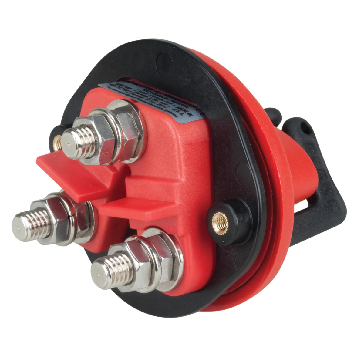 Perko 8521 Dual Battery Selector Switch, 6-32VDC, 140A, Ignition Protected — Quality Boat Parts