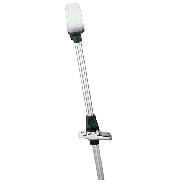 Perko 1611 Telescoping All-Round Pole Light, 12V, USCG 2nm, Chrome Base — Quality Boat Parts