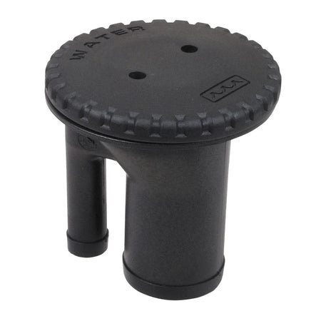 Perko 0543 Vented Deck Fill, 1-1/2 in Hose, Straight Neck, 5/8 in Vent Hose — Quality Boat Parts