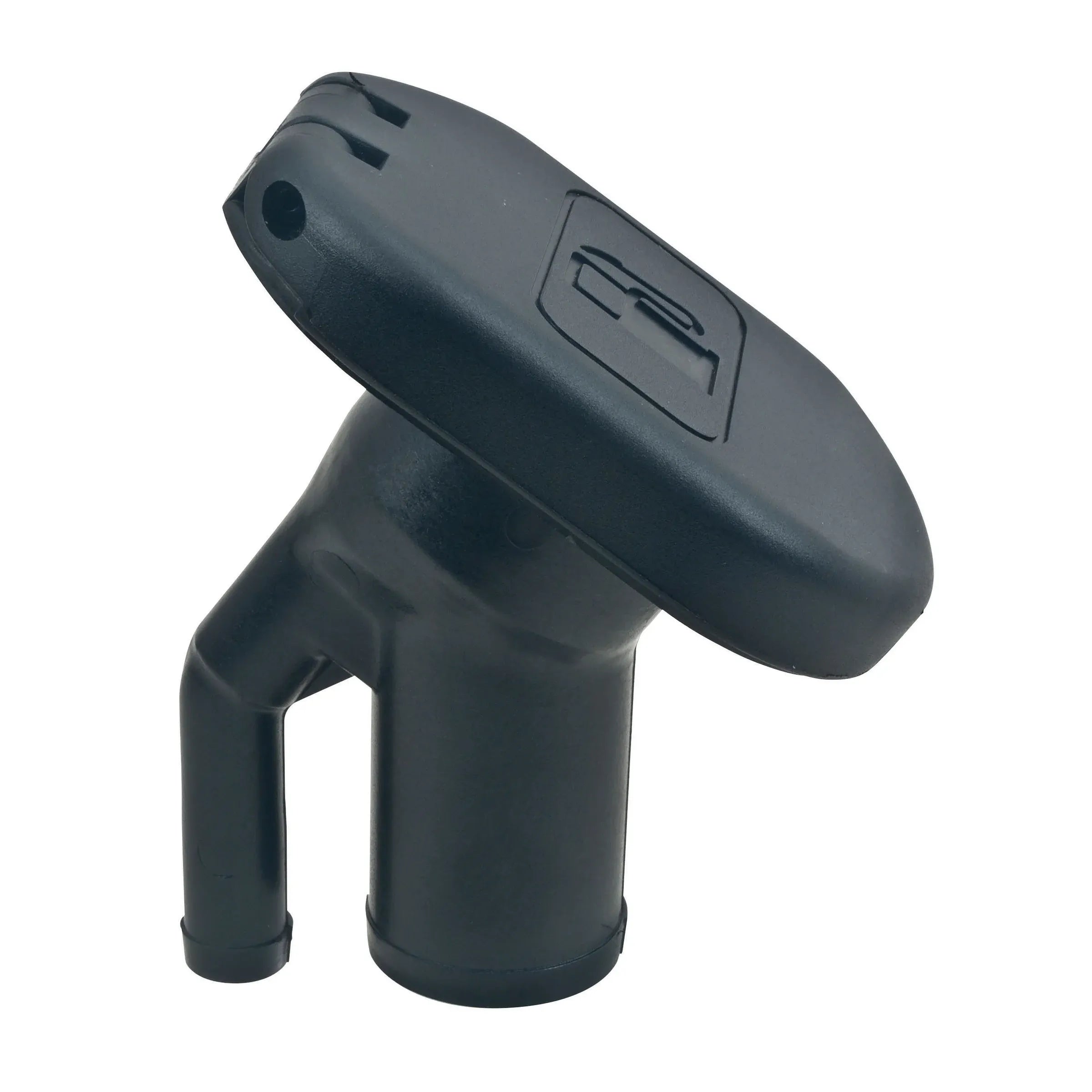 Perko 1428 Sealed Flip Top Fuel Fill, 1-1/2 in Hose, 35° Angled Neck, VPR — Quality Boat Parts