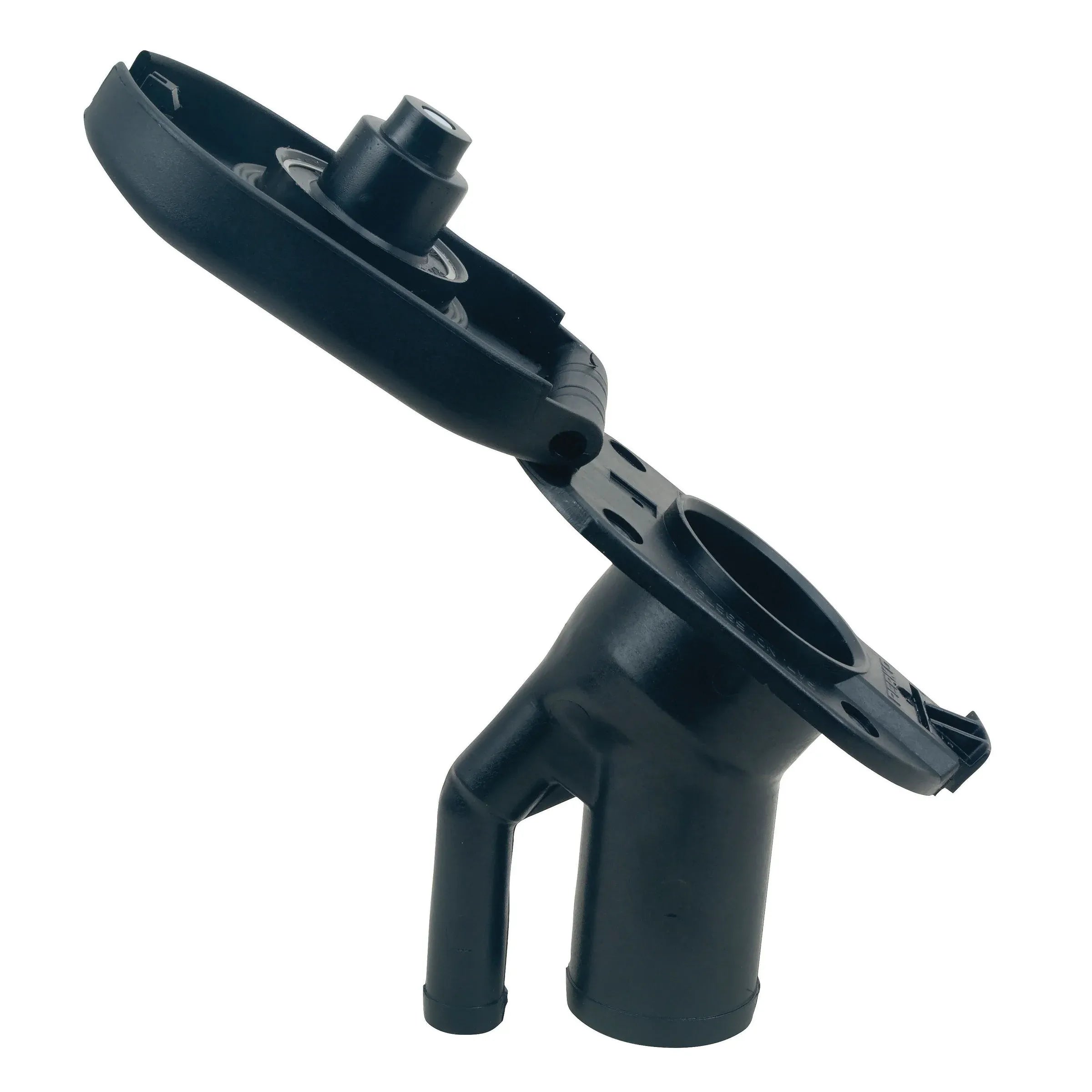 Perko 1428 Sealed Flip Top Fuel Fill, 1-1/2 in Hose, 35° Angled Neck, VPR — Quality Boat Parts