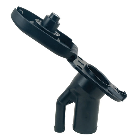 Perko 1428 Sealed Flip Top Fuel Fill, 1-1/2 in Hose, 35° Angled Neck, VPR — Quality Boat Parts