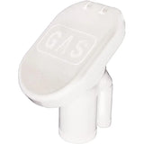 Perko 1428 Sealed Flip Top Fuel Fill, 1-1/2 in Hose, 35° Angled Neck, VPR — Quality Boat Parts