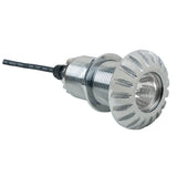 Perko Space Saver Thru-Hull Mount Underwater Light, 12V, 30° Beam, 10 ft Cable, Mounting Ring — Quality Boat Parts