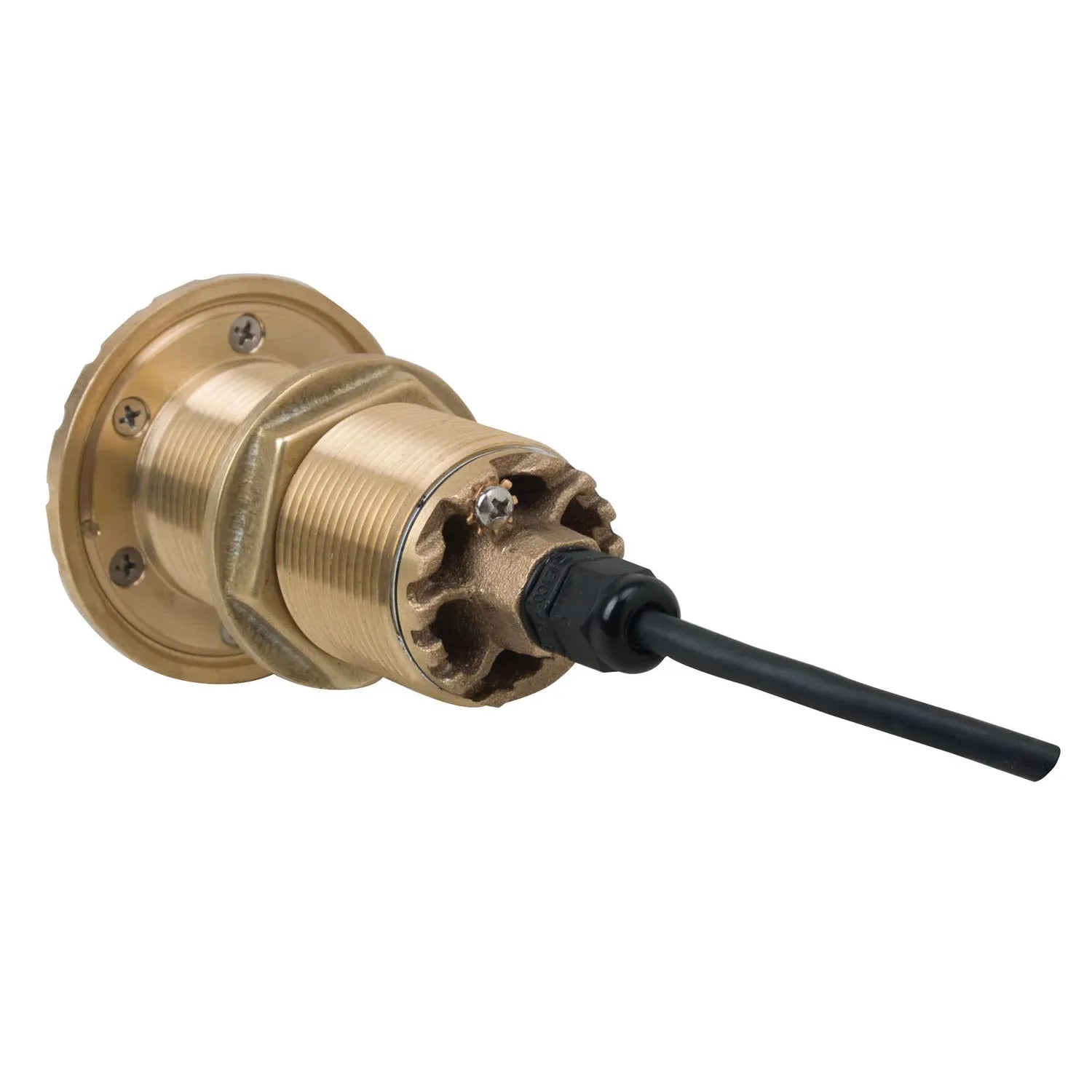 Perko Space Saver Thru-Hull Mount Underwater Light, 12V, 30° Beam, 10 ft Cable, Mounting Ring — Quality Boat Parts