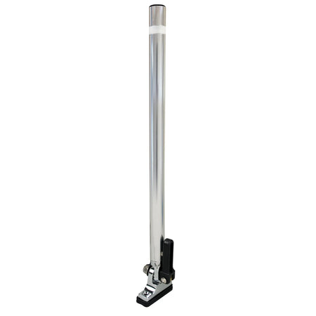 Perko 1672 White All-Round LED Pole Light, 14 in, 12V, 2nm, Quick Adjustable Folding Mount — Quality Boat Parts