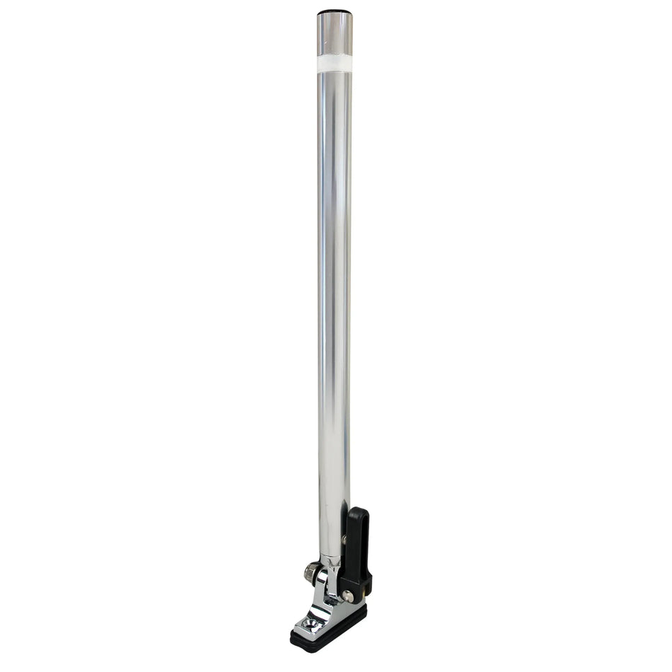 Perko 1672 White All-Round LED Pole Light, 14 in, 12V, 2nm, Quick Adjustable Folding Mount — Quality Boat Parts