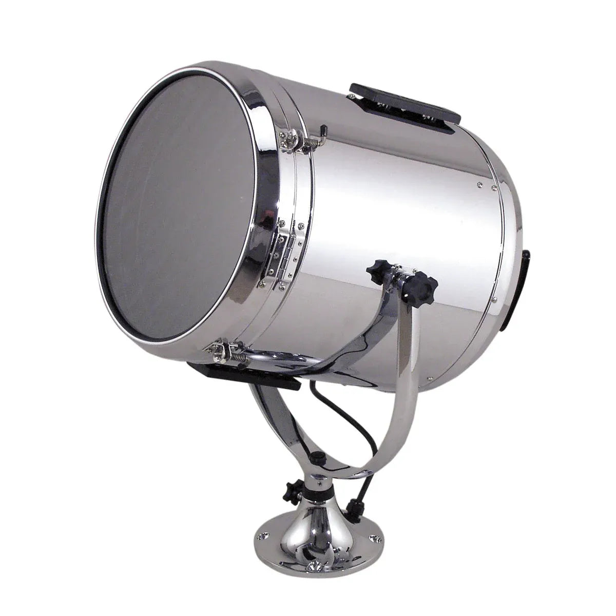Perko Solar-Ray Deck Control Searchlight, Standard Pedestal, 7 in Base — Quality Boat Parts