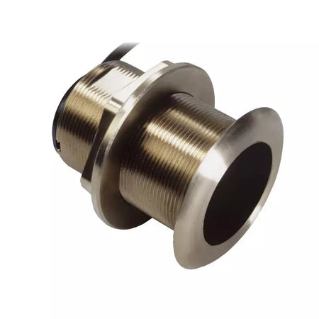 Raymarine B60 Through-Hull Transducer, 50/200 kHz, 600W, Bronze, Tilted Element, Depth/Temperature — Quality Boat Parts