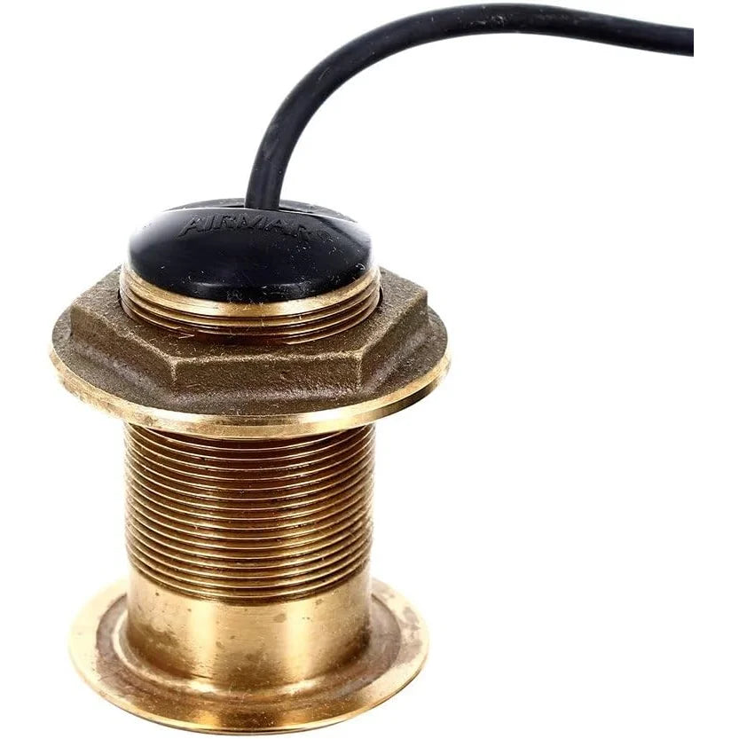 Raymarine Low Profile Depth Only Thru-Hull Transducer, 600W, 50/200 kHz, 30ft Cable — Quality Boat Parts
