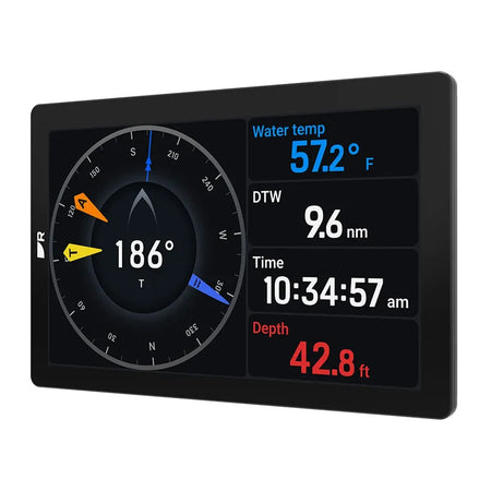 Raymarine Alpha Performance Sailing Instrument Display, For Axiom Chartplotters, 10.8-32V, IPX6/IPX7, RayNet Ethernet — Quality Boat Parts