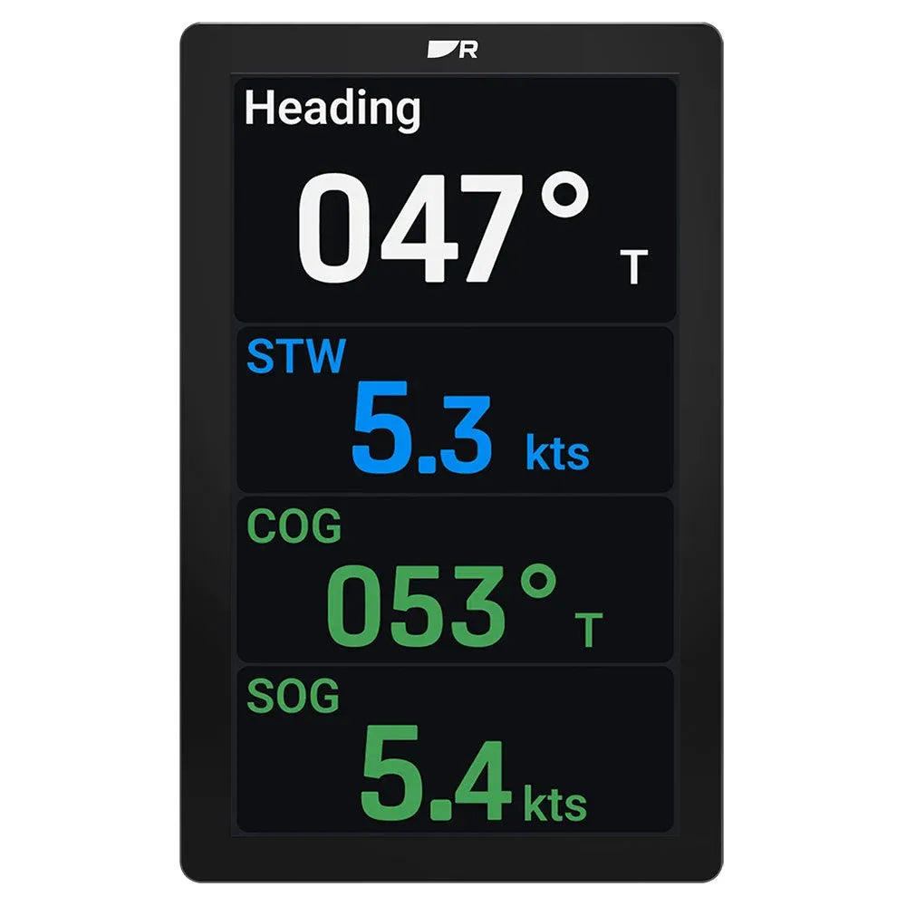 Raymarine Alpha Performance Sailing Instrument Display, For Axiom Chartplotters, 10.8-32V, IPX6/IPX7, RayNet Ethernet — Quality Boat Parts