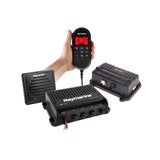Raymarine Ray90 / Ray91 Black Box VHF Radio System, 25W, Class D DSC, NMEA 2000 — Quality Boat Parts