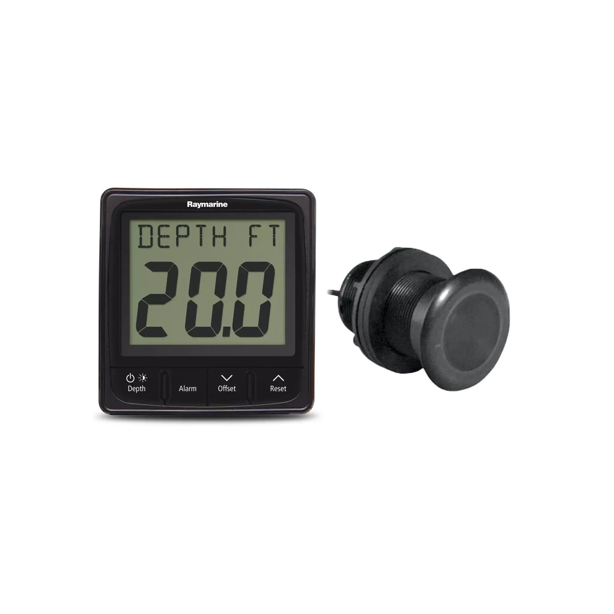Raymarine i50 Depth Instrument, 12V, IPX6, NMEA 2000 Compatible — Quality Boat Parts