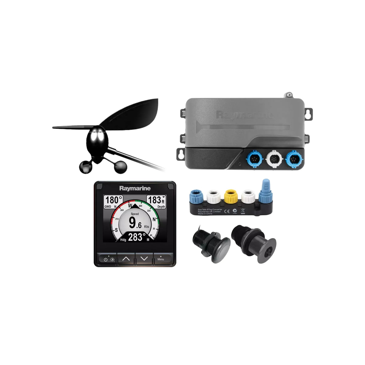 Raymarine i70s Multifunction Instrument, 4.1 in Color LCD, SeaTalkng, NMEA 2000, 12V, IPX6/IPX7 — Quality Boat Parts