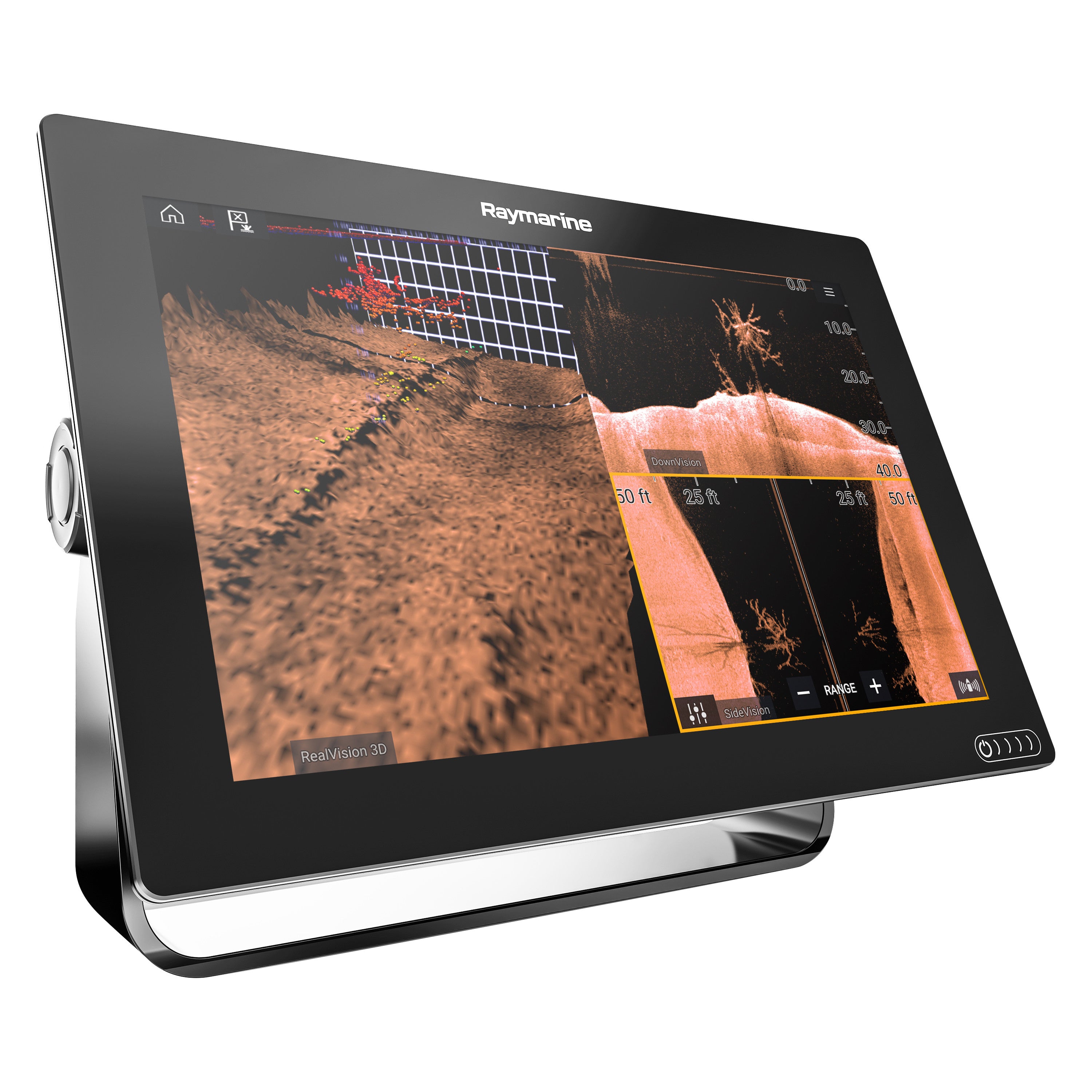 Raymarine Axiom+ RV Chartplotter Fishfinder, RealVision 3D, 600W Sonar, GPS — Quality Boat Parts