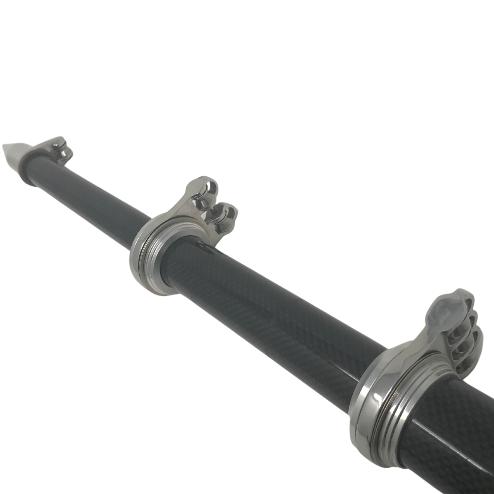 TACO Marine OT-CF Series Carbon Fiber Tele-Outrigger Poles, 1-1/2 in, Pair — Quality Boat Parts