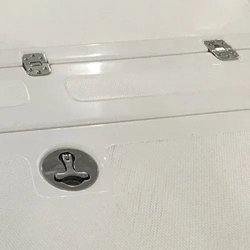 TACO Marine Latch-tite Round Lifting Handle, Cast Type 316 SS, Polished Finish, Anti-Rattle — Quality Boat Parts