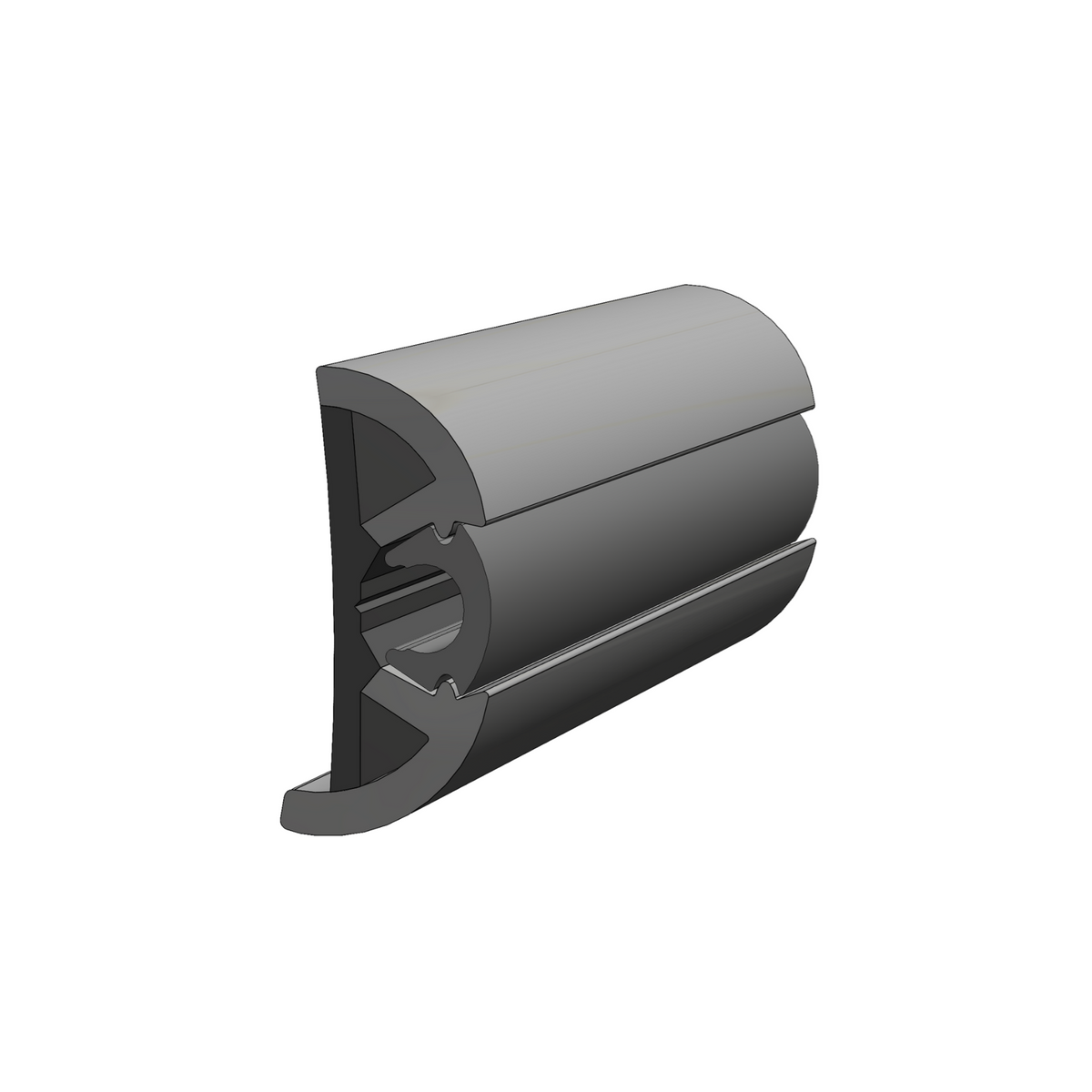 TACO Marine SuproFlex Medium Rub Rail Kit, 2 in x 29/32 in, Co-Extruded Vinyl — Quality Boat Parts