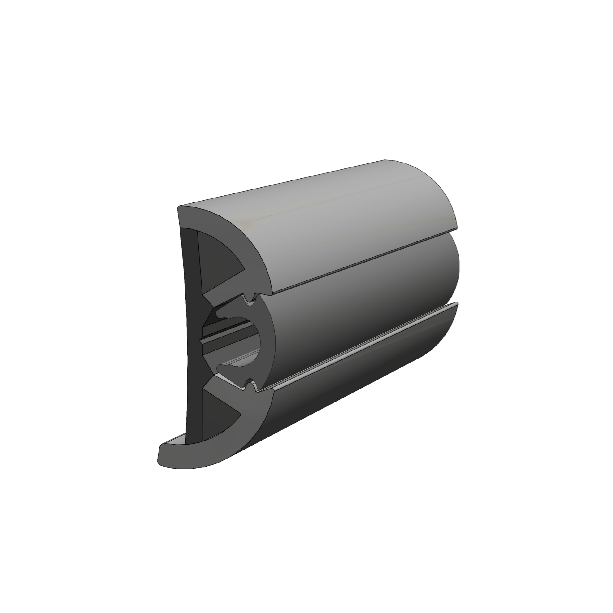 TACO Marine SuproFlex Medium Rub Rail Kit, 2 in x 29/32 in, Co-Extruded Vinyl — Quality Boat Parts