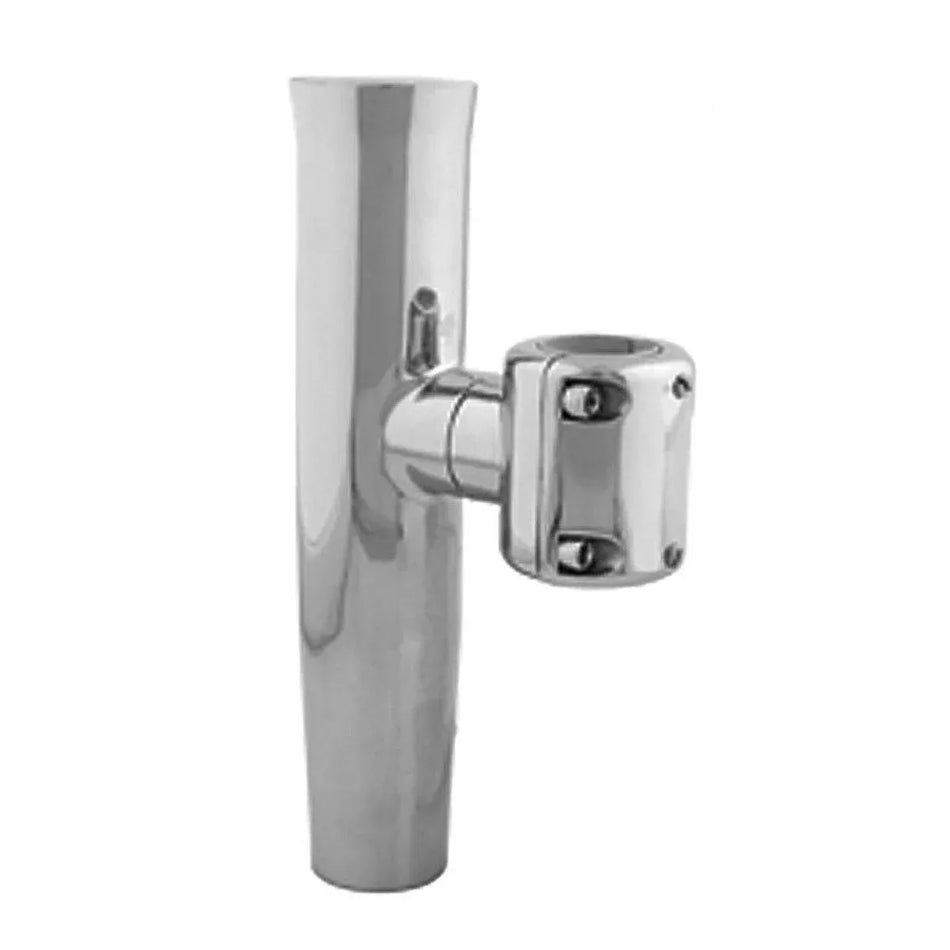 TACO Marine Clamp-On Adjustable Rod Holder, Type-316L Stainless Steel, 1-5/8 in ID — Quality Boat Parts