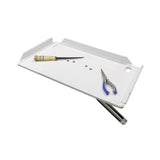TACO Marine Poly Filet Table, Adjustable Gunnel Mount, FDA-Approved White HDPE — Quality Boat Parts