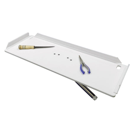 TACO Marine Poly Filet Table, Adjustable Gunnel Mount, FDA-Approved White HDPE — Quality Boat Parts