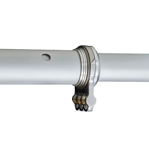 TACO Marine 18 ft Deluxe Aluminum Tele-Outrigger Poles, Pair, For GS-280/2801/380/390/400 Mounts, 1-1/2 in Butt, 360 Degree Swivel Collars — Quality Boat Parts