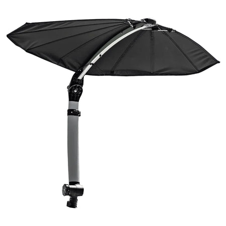 TACO Marine ShadeFin Mini Boat Sun Shade Kit, Kayak Mount, Carry Bag, 60 x 38 in Coverage, 36-52 in Height, WeatherMAX 3D, UPF 50+ — Quality Boat Parts