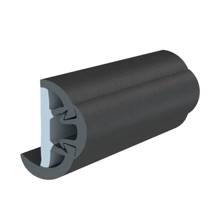 TACO Marine SuproFlex Semi-Rigid Rub Rail Kit, 2 in x 1-1/4 in, Flexible Vinyl Overlay Insert — Quality Boat Parts